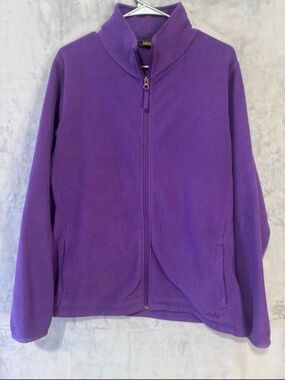 Cabela's Purple Full Zip Fleece Jacket XL